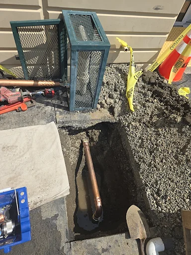 New copper main line installed West Covina
