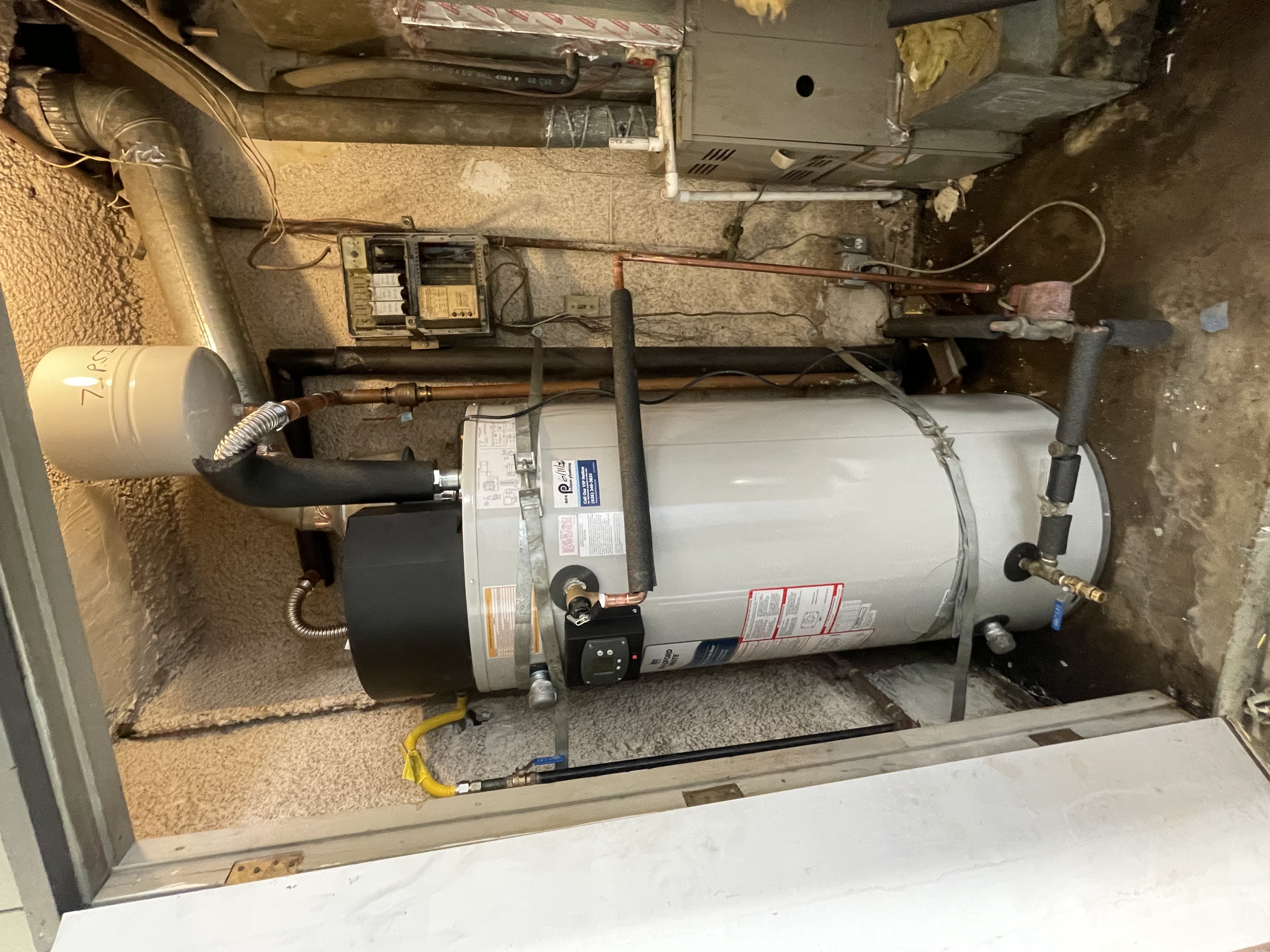 100 gallon water heater installation Covina